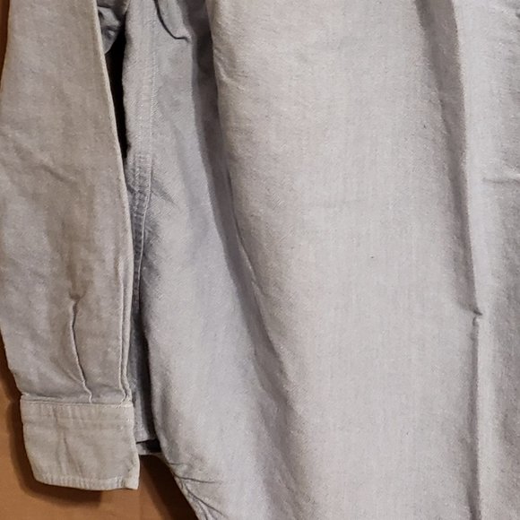 Ralph Lauren, Blue button-down dress shirt, long sleeve, Size 12 - Picture 10 of 15